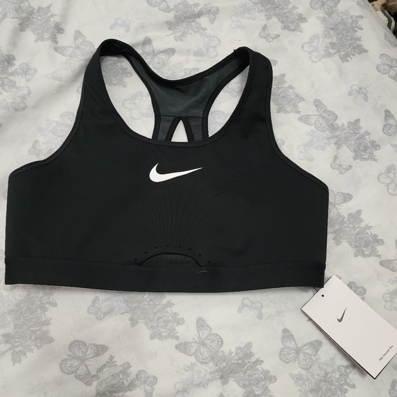 Nike Swoosh Sports Bra - Picture 9 of 13